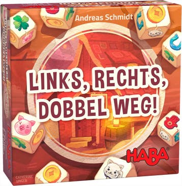 Haba spel dobbelstenen Links Rechts van €17,50 voor €9,99, Ophalen of Verzenden, Nieuw
