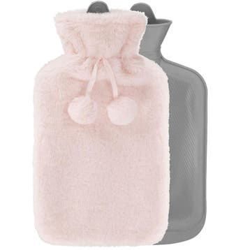 Warmwaterkruik- Pluche -Hoes - 2L - Inhoud, Ophalen of Verzenden