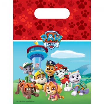 Uitdeelzakjes Paw Patrol (6st), Hobby en Vrije tijd, Feestartikelen, Ophalen of Verzenden, Nieuw