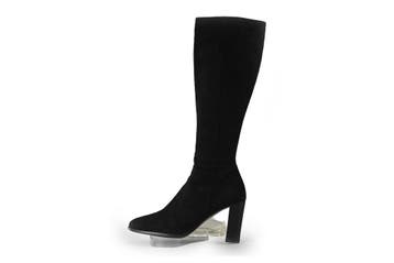 Notre-V Laarzen in maat 38 Zwart, Kleding | Dames, Schoenen, Verzenden, Zwart, Zo goed als nieuw, Hoge laarzen