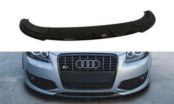 Voorspoiler Audi S3 8P Glanzend zwart, Ophalen of Verzenden, Nieuw