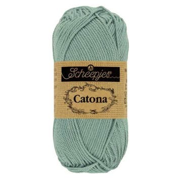 Scheepjes Catona 25gr - 528 Silver Blue, Verzenden, Nieuw