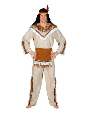 Indianen Kostuum Man Sioux, Ophalen of Verzenden, Nieuw