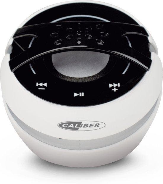 Caliber HSG304VBT/W - Wit - Bluetooth Speaker, Audio, Tv en Foto, Luidsprekers, Verzenden