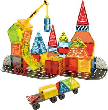 Magnetic Tiles - Speelgoed - Magnetische Tegels - Educatief, Verzenden, Zo goed als nieuw