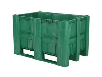 Palletbox type CB1 - 1200x800 mm - gesloten - 3 sledes -, Ophalen of Verzenden, Nieuw
