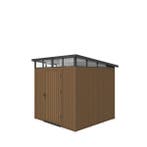 NewTechWood Hout Kunststof Composiet Berging met enkele deur, Tuin en Terras, Nieuw