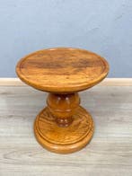 Bijzettafel - Hout - piëdestal plantentafel