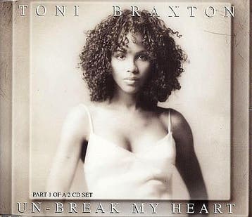 cd single - Toni Braxton - Un-Break My Heart CD1, Verzenden, Zo goed als nieuw, Pop