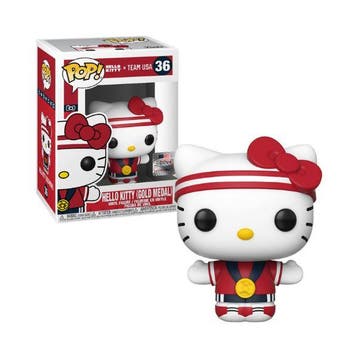 Funko Pop! Hello Kitty x Team USA  Hello Kitty Gold Medal 36, Verzenden, Nieuw