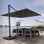 Beaufort premium zweefparasol 320x320 cm havanna, Ophalen of Verzenden, Nieuw
