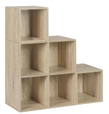 Boekenkast met 6 Vakken – Moderne Staande Open Kast, Huis en Inrichting, Verzenden, Nieuw