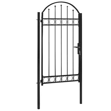 Poort 100x250cm Gepoedercoat Staal - Laatste Stuk!, Tuin en Terras, Met poort, Ophalen of Verzenden, Zo goed als nieuw, Tuinhek