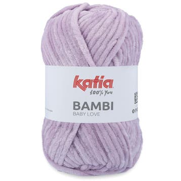 Katia Bambi - 316 licht lila - Chenille Garen, Ophalen of Verzenden, Nieuw