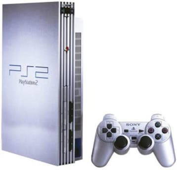 Playstation 2 Console Phat Zilver + Sony Controller, Spelcomputers en Games, Spelcomputers | Sony PlayStation 2, Ophalen of Verzenden