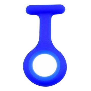 Fako - Verpleegstershorloge - Siliconen Hoesje - Royal Blauw, Verzenden, Nieuw