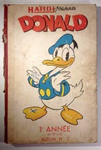 Hardi présente Donald - Reliure éditeur N°2 - 1ère Année -, Nieuw