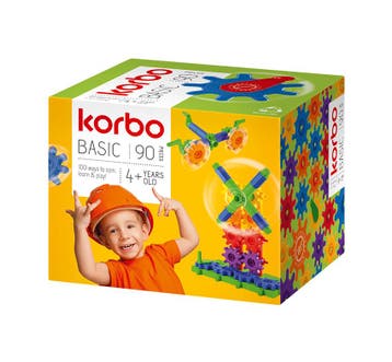 Korbo basic 90 (kinder bouwsets, Constructie speelgoed), Verzenden, Nieuw