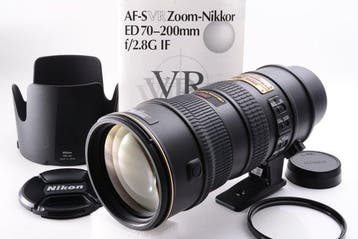 Nikon AF-S VR Zoom-Nikkor ED 70-200mm f/2.8G IF Zoomlens, Nieuw