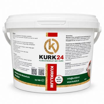 Kurk24 Tweezijdige contactlijm - 2,5 KG 10 m2, Ophalen of Verzenden, Nieuw