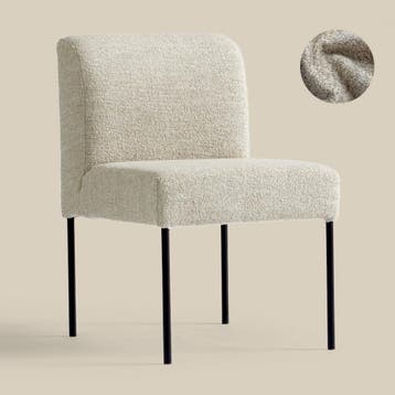 *WOONWINKEL* Bodio Jack Beige Eetkamerstoel, Verzenden, Nieuw, Stof
