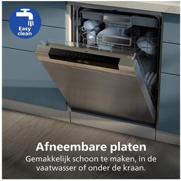 PHILIPS HD6222/90 Grillplaat Zwart, Ophalen of Verzenden, Zo goed als nieuw