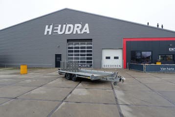 Gebruikte Hulco machinetransporter 3000kg 394x180cm, Gebruikt