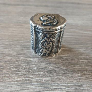 GDJ - Lodereindoosje - Zilver, Antiek en Kunst