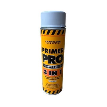 Primer PRO lichtgrijs spuitbus 500 ml - Chamäleon, Verzenden, Nieuw