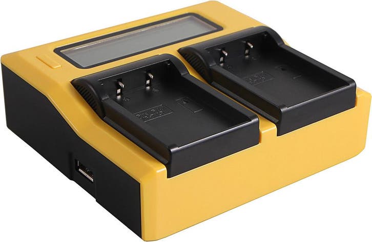 Fujifilm NP-T125 Dual LCD USB lader (Patona), Audio, Tv en Foto, Opladers, Nieuw, Verzenden