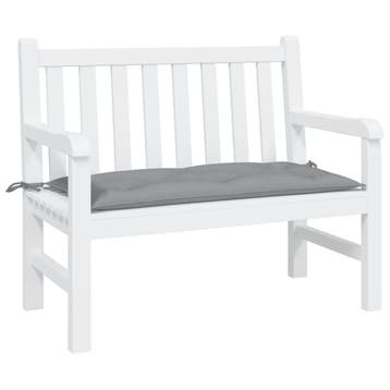 vidaXL Tuinbankkussen 100x50x7 cm oxford stof grijs, Huis en Inrichting, Woonaccessoires | Kussens, Verzenden, Nieuw, Grijs