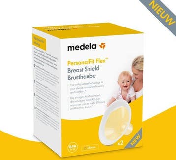 Medela Personal Fit Flex Borstschildenset - 2 stuks maat M, Verzenden, Nieuw