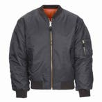 MA-1 bomber jack GM Grey - Maat XXXL, Verzenden, Nieuw, Grijs
