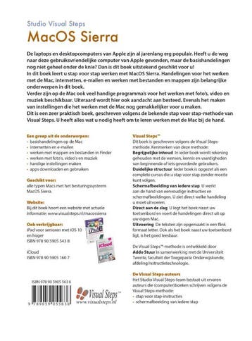 MacOS Sierra® 9789059055636 Studio Visual Steps, Boeken, Verzenden, Gelezen, Studio Visual Steps