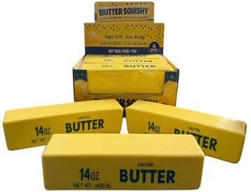 Butter Squishy - Squeeze Boterstaaf XXL | TB Fun - Hobby, Verzenden, Nieuw