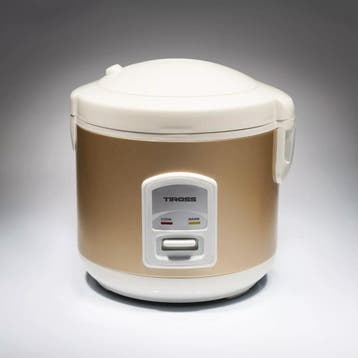 TIROSS Elektrische rijstkoker 1 L met warmhoudfunctie, an..., Ophalen of Verzenden, Nieuw