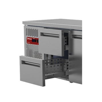 Diamond Koelwerkbank | 245L | 1 Deur + 2 Laden | 0°C/+8°C |, Ophalen of Verzenden, Nieuw