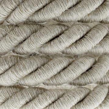 Strijkijzersnoer Linnen Naturel Gevlochten XL, Ophalen of Verzenden, Nieuw