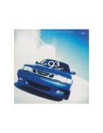 2000 SAAB 9-3 VIGGEN BROCHURE ENGELS, Nieuw, Author