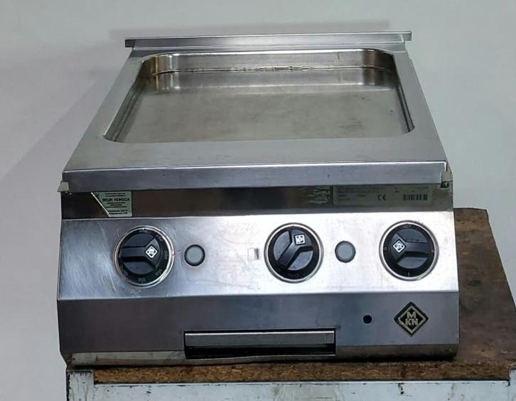 Occasion MKN elektrische bakplaat, Zakelijke goederen, Horeca | Keukenapparatuur, Gebruikt, Ovens, Magnetrons en Steamers, Ophalen