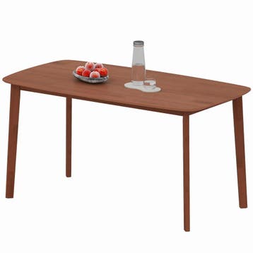 TRUUSK Eettafel van Massief Grenenhout - Gelakte Oppervlakte, Huis en Inrichting, Verzenden, Nieuw