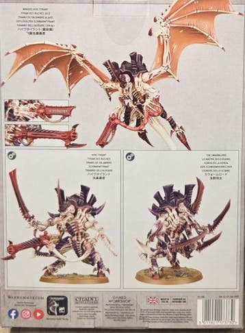 Tyranid Hive Tyrant/Swarmlord (Warhammer Nieuw), Ophalen of Verzenden, Nieuw