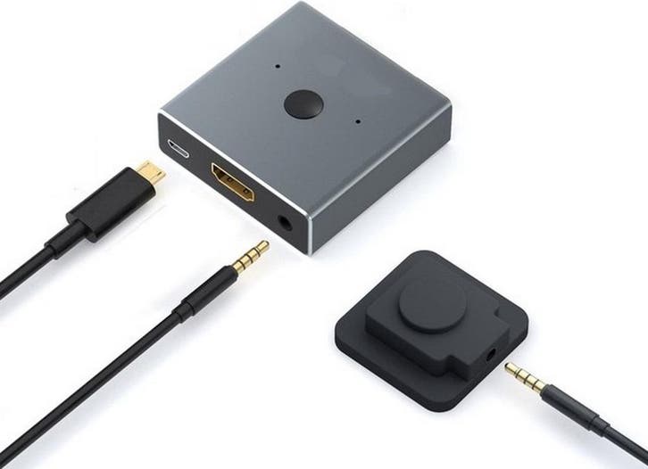 DrPhone HS8 HDMI 2.0 Ultra HD 4K@30Hz Switch met Afstandssch, Audio, Tv en Foto, Audiokabels en Televisiekabels, Verzenden