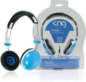 - König Rooki Innocent Sinner Koptelefoon – Blauw, Ophalen of Verzenden, Nieuw