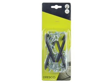 Dresco Ophanghaken aan ketting