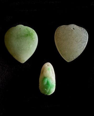 Bedels - Nefriet Jade - China - 20e eeuw