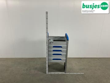 Sortimo alu bedrijfswagen inrichting 525x380x1040mm (2819), Ophalen of Verzenden