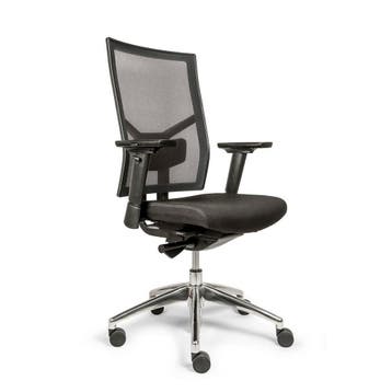 Bureaustoel Junna | Ergonomisch | NEN-1335 | 4D-armleuningen, Zwart, Nieuw, Ophalen of Verzenden, Bureaustoel