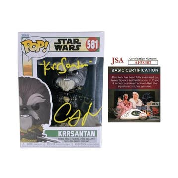 Signed Funko Pop Star Wars  Krrsantan 581 Signed Carey Jones, Verzamelen, Verzenden, Nieuw