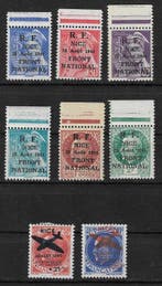 Frankrijk - Libération de Nice - volledige series - waarde =, Gestempeld